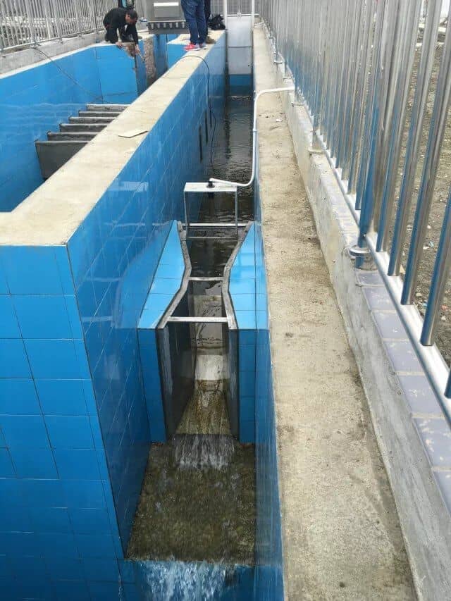 造紙廠(chǎng)超聲波明渠流量計(jì)安裝調(diào)試