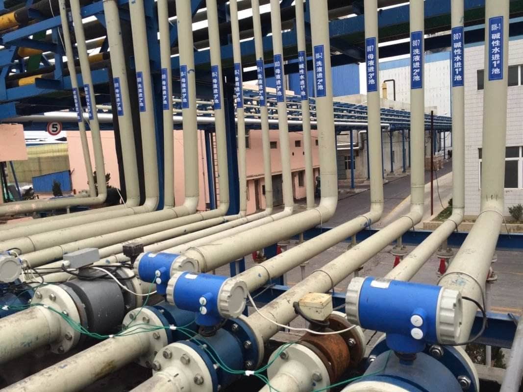 電磁流量計(jì) 石化管道流量應(yīng)用